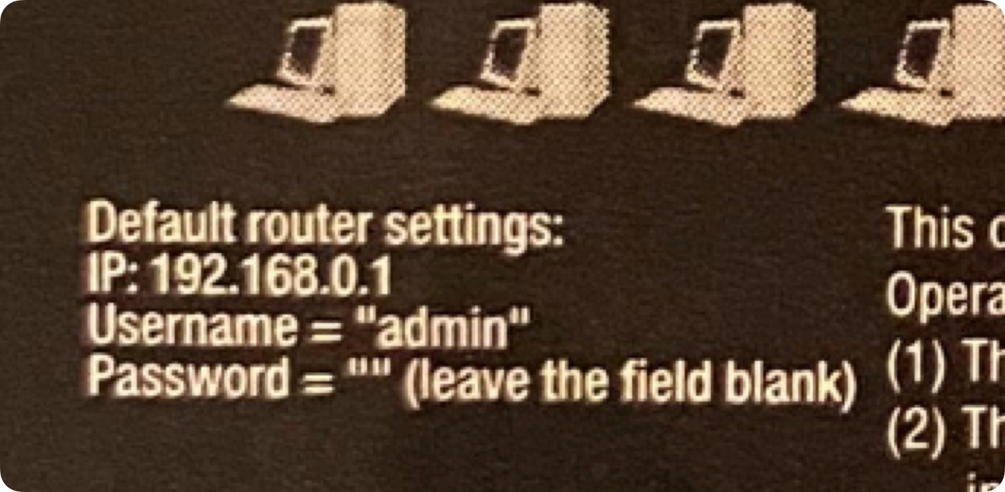 Optimum Router Label Sample CYBER/SALADBAR